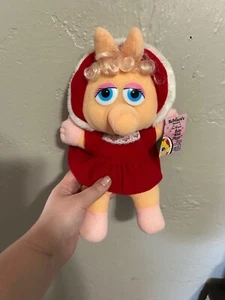FREE SHIPPING 📦🤑💰VNTG 1988 Mcds Jim Henson's Baby Miss Piggy Doll New w/ Tag - Picture 1 of 6