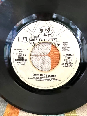 Electric Light Orchestra Sweet Talkin' Woman PROMO 45rpm mono/stereo SHIPS FREE - Image 1 of 4