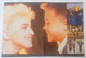 MADONNA Smash Hits mag pin up poster Australia Vintage Bruce Springsteen 1987 - Picture 1 of 7