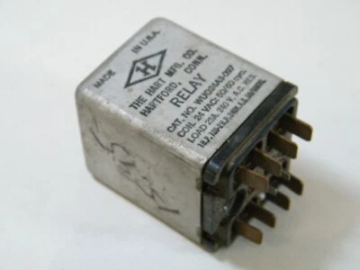 THE HART MFG. CO RELAY WUO24A3-097 24 VAC 50/60 CYC. MADE IN USA - Image 1 of 4