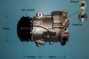 1618401 1618418 Aircon Compressor Genuine OE 14-7478 Lifetime Warranty - Picture 1 of 4