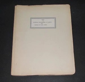 Index to Bell's 1907 History of Clark County Illinois IL genealogy Casey - Picture 1 of 1