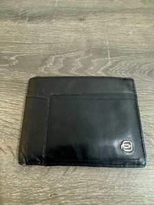 Cartera de hombre Piquadro Cary de cuero negro - Imagen 1 de 16
