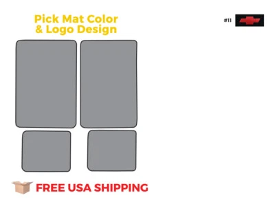 FITS 1992-1999 Chevrolet C2500 Suburban Floor Mat 4pc Cutpile - Image 1 of 4