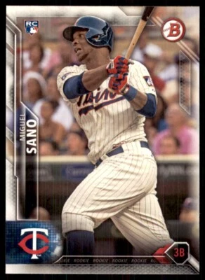2016 Bowman #140 Miguel Sano RC Rookie Minnesota Twins - Image 1 of 2