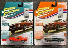 Johnny Lightning Muscle Cars USA 1968 Shelby GT-500KR Mustang Mach 1 1967 GTA ++