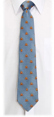 COLORATA / Corbata Unbella Pulpo Patrón Fino Gris Azul / De Japón Foto 1 de 4