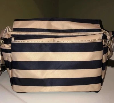 Ju-Ju-Be Better Be Messenger Diaper Bag Tote Jujube.No Changing Pad, Used See - Image 1 of 4