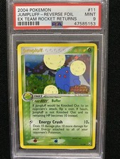2004 Pokemon EX Team Rocket Returns Dark Jumpluff Reverse Foil 11/109 PSA 9 Mint