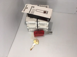 ( 7 pcs ) S31KAREDLZ2 RED Master lock S31 Lockout Padlocks KA free ship - Picture 1 of 4