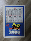 DDR Taschenkalender Erweiterte Hausratversicherung - staatliche Versicherun 1988