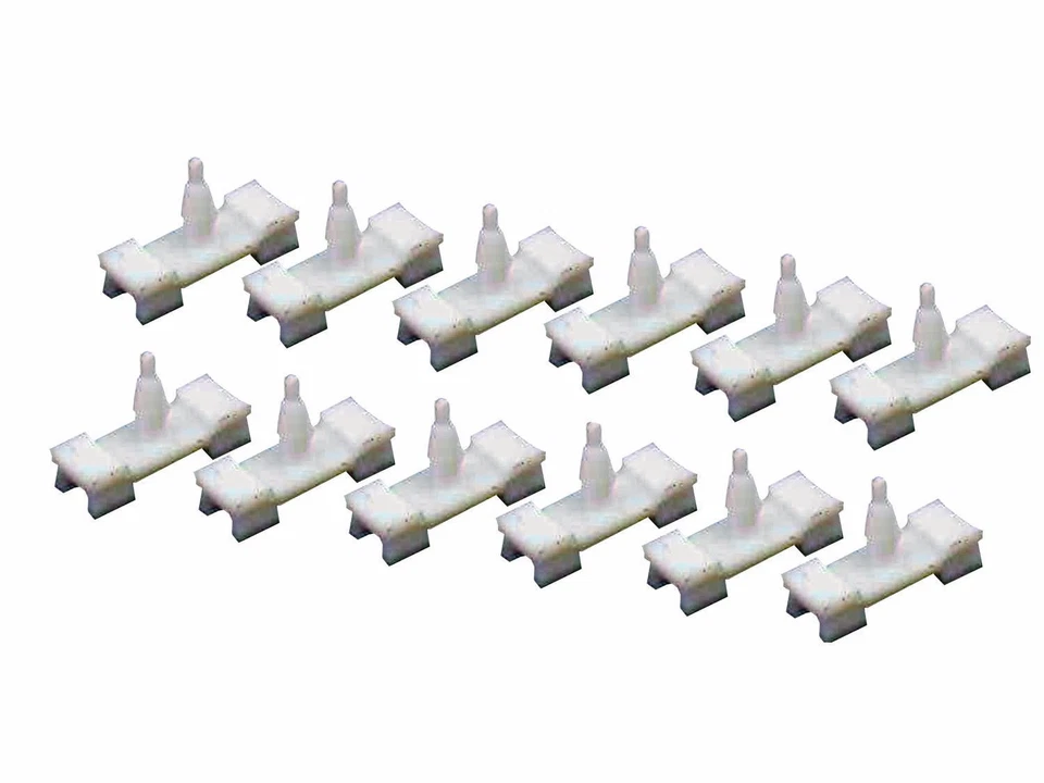 BMW Roof Moulding Drip Rail Molding Retainer Clips Set of 12 E22 E32 740i 750iL Foto 1 de 1