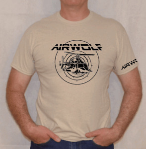 Airwolf Helicopter T Shirt Stringfellow Hawke