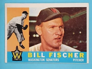 1960 Topps Bill Fischer Washington Senators #76 EX OC ⚾ - Picture 1 of 9