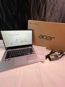 Aser Chromebook Spin 514 N20Q2 Gray 14 In Touch 8GB RAM 128GB EMMC LCD Laptop