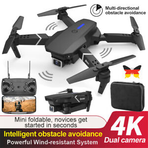 Drohne mit Kamera für Erwachsene Kinder 1080P HD WiFi RC Quadcopter Hubschrauber