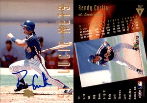 Randy Curtis Signed 1994 Classic Best Gold #167 Card *Autograph Den* Auto