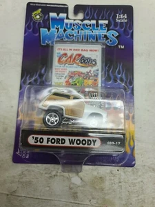 Muscle Machines ’50 Ford Woody C02-17 - Picture 1 of 3