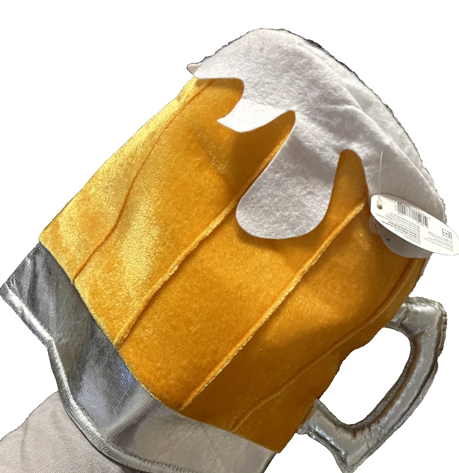 Disfraz de Halloween para adultos sombrero de felpa lata de cerveza taza divertido Oktoberfest Foto 1 de 1