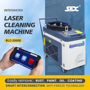 2KW Smart Interconnection&Anti-Freeze Laser Cleaning Machine Rust Paint Removal - Picture 1 of 15