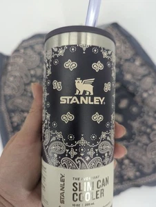 Nueva lata delgada Stanley Cup 10 OZ azul maíz perejil mesa rosa - Imagen 1 de 9
