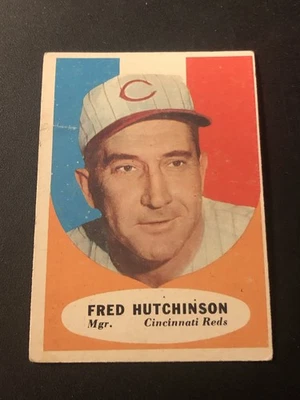 1961 Topps Fred Hutchinson #135 VG - Image 1 of 2