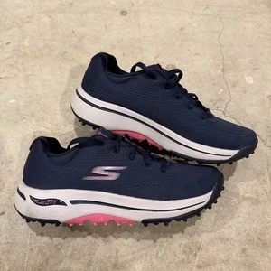 Mujer Talla 7 Skechers Go Golf Arch Fit 2.0 Comodidad Golf Zapatilla Sin Tacos 123006 - Imagen 1 de 10