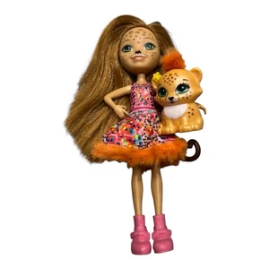 Enchantimal Leopard Puppe Barbie Figur 2016 Mattel Leo - Bild 1 von 2