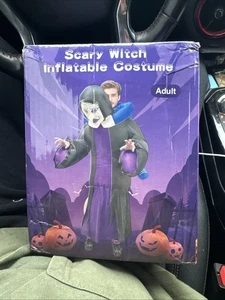 Disfraz Adulto Explosión Mago Bruja Mujeres Hombres, Fiesta de Miedo Disfraces Halloween - Imagen 1 de 3