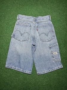 Pantalones cortos holgados vintage Y2K Levi’s Carpenter 29 13” Skater Grunge Denim  - Imagen 1 de 10
