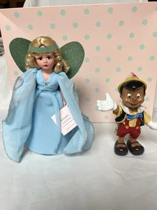 Madame Alexander Blue Fairy 9" & Pinocchio 6,5" #31760 2003 mit Originalkarton - Bild 1 von 19