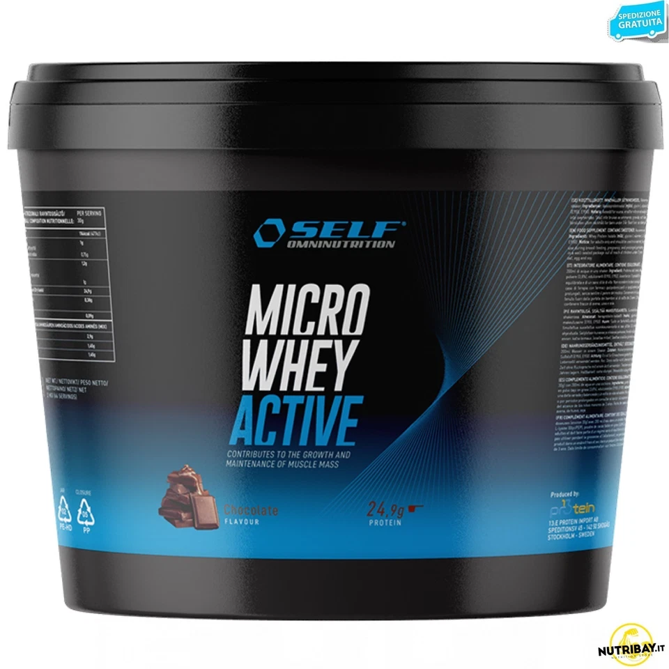 Self Omninutrition Micro Whey Active - 2 Kg Proteine del siero del latte isolate - Immagine 1 di 1