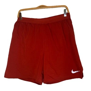 Nike Dri-Fit Shorts Damen rot groß gefüttert leicht Sporttaschen - Bild 1 von 10