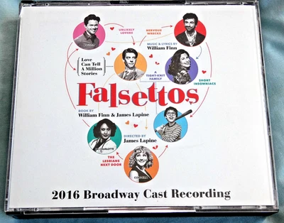 FALSETTOS -  2016 Broadway Cast Recording - 2 CD set - Image 1 of 2