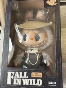 ¡AUTÉNTICO! Muñeco de peluche Pop Mart Labubu FALL IN WILD nuevo The Monsters - Imagen 1 de 4