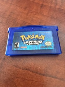 Pok&eacute;mon Sapphire Version Nintendo Game Boy Advance Authentic, Tested Dry Battery