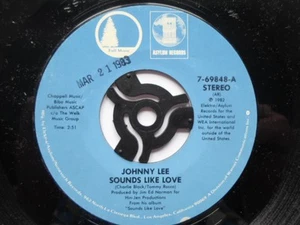 Johnny Lee Sounds Like Love 7" Full Moon 769848 EX 1982 US pressing, Sounds Like - Imagen 1 de 5