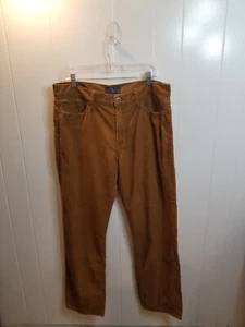 Lucky Brand Mens 36×32 Brown Corduroy 363 Vintage Straight Pants - Picture 1 of 9