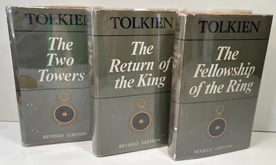 Lord of the Rings Trilogy 1973 Early UK Editions J.R.R.Tolkien First Form - Image 1 of 4