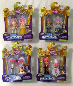 Shopkins Lot Happy Places Lot Royal Trend Toys NEW Princess, Prince, Knight, Bee - Picture 1 of 6