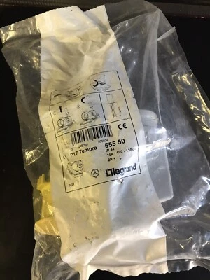 Legrand P17 Tempra 555 50 Industrial Plug (new) 16A 2P+E - Image 1 of 4