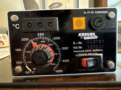 Controlador de temperatura térmico Arburg, SN. 040787, peça de reposição usada - Imagem 1 de 4