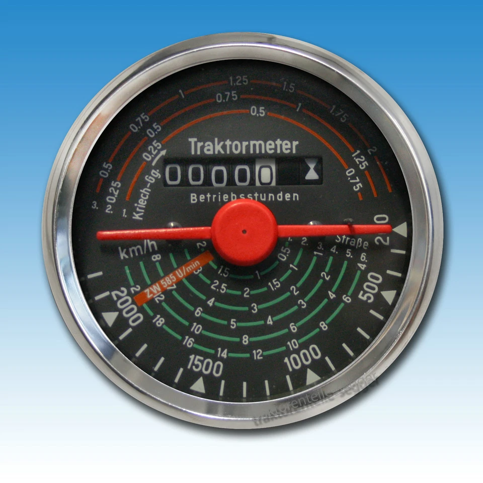 Traktormeter Fendt, Farmer 1D, 1E, 1Z, FL 131 Traktor Schlepper 505 - Bild 1 von 1