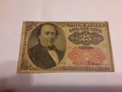 4th ISSUE 25 CENT FRACTIONAL CURRENCY - Image 1 of 4