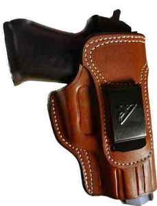 Real Cowskin Handmade Left Or Right Hand Concealed Carry IWB Pistol-Gun Holster - Picture 1 of 9