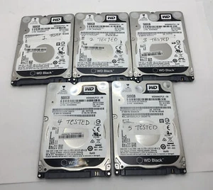 WD WD5000LPLX Black 500GB 2.5-in SATA HDD Laptop Hard Drive Tested x 5 - Picture 1 of 7