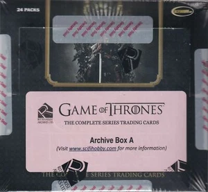 Game of Thrones The Complete Series 2020 cajas de archivo selladas de fábrica A&B - Imagen 1 de 2