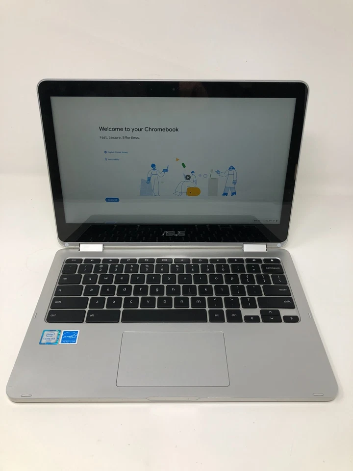 ASUS Chromebook Flip C302C Convertible Laptop 12.5" Touchscreen - Image 1 of 4