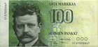 Finnland / Finland P.115 100 Markka 1986 (1-)