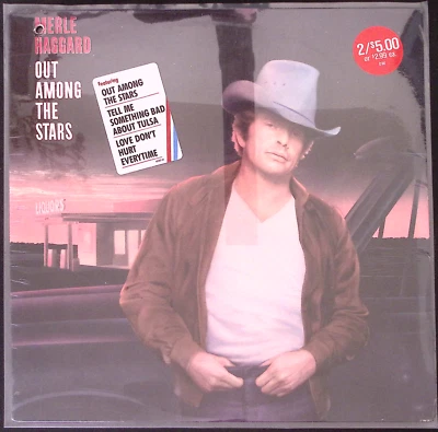 MERLE HAGGARD OUT AMONG THE STARS EPIC   STILL SEALED!  VINYL LP 144-49W - Image 1 of 2